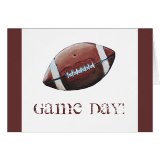FOOTBALL GAME DAY!