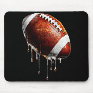 Football Game Day Drip Graphic Mouse Pad