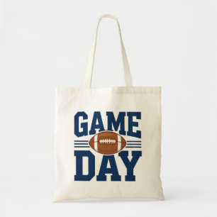 Football Game Day Tote Bag