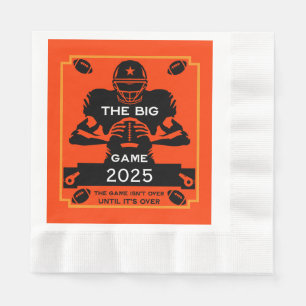 Football Game Fan TV Watch Party Napkin