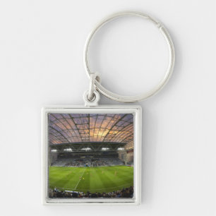 Football game, Forsyth Barr Stadium, Dunedin Key Ring