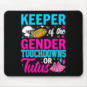 Football Gender Reveal Decorations Ba Mouse Pad