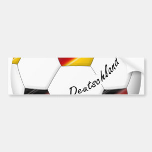 FOOTBALL GERMANY National Team 2014 Bumper Sticker