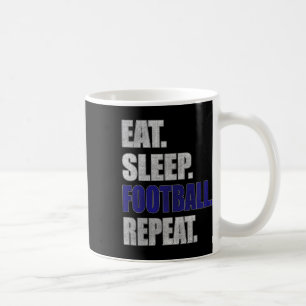 Football Gift S Eat Sleep Football For Men Coffee Mug