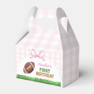 Football Girl Birthday Party Favour Box