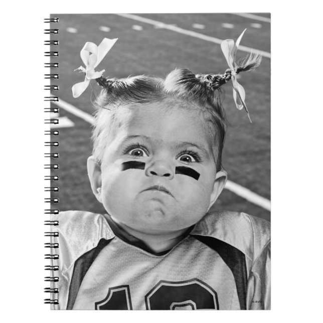 Football Girl Notebook (Front)
