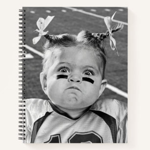Football Girl Notebook