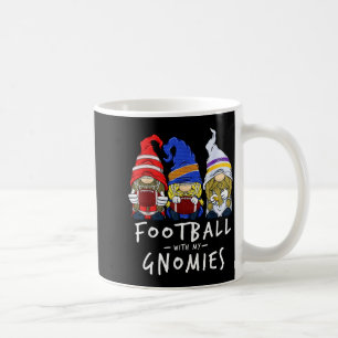 Football Gnomes Football With My Gnomies For Boys Coffee Mug