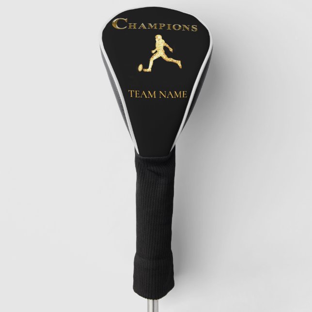 FOOTBALL GOLF HEAD COVER (Front)