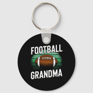 Football Grandma Key Ring