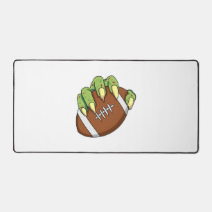 Football Halloween Design for a Football Fan Desk Mat