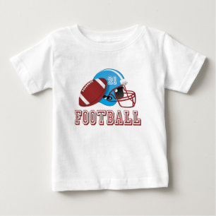 Football helmet and ball baby T-Shirt