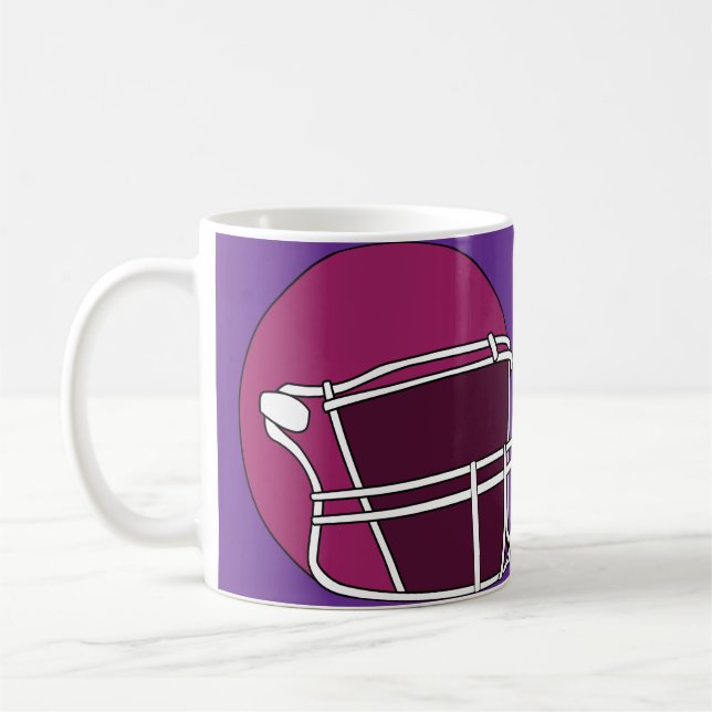 Football Helmet Coffee Mug (Left)