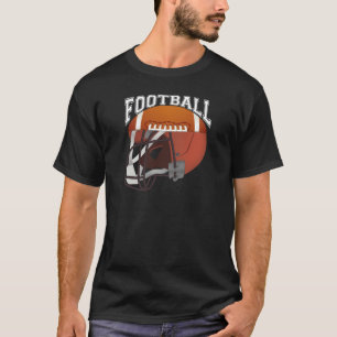 Football Helmet Graphic Tee