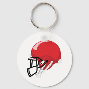 Football Helmet Key Ring