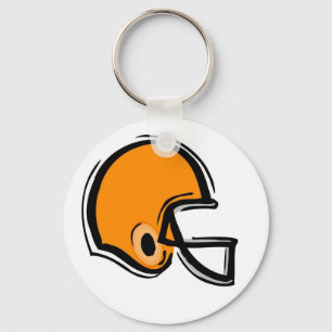 football helmet keychain