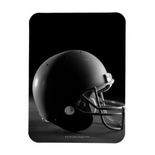 Football helmet magnet