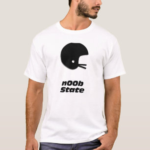 Football Helmet n00b State T-Shirt