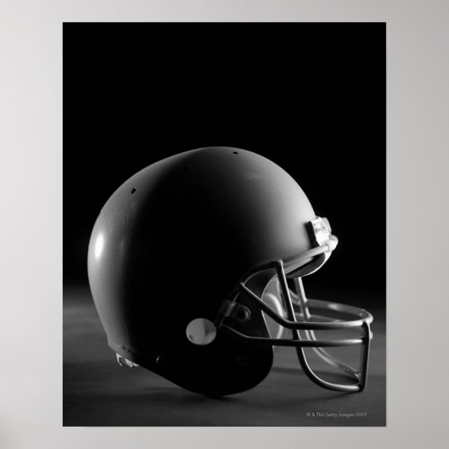 Football helmet poster (Front)