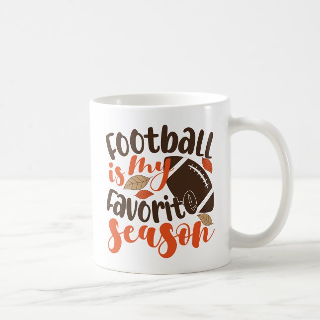Football is My Favourite Sesaon Coffee Mug (Right)