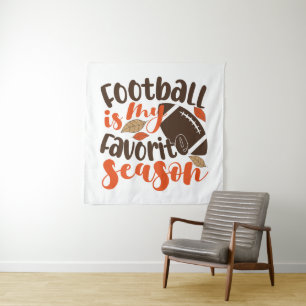 Football is My Favourite Sesaon Tapestry