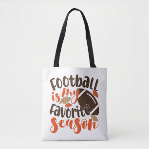 Football is My Favourite Sesaon Tote Bag