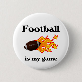 Football Is My Game Button