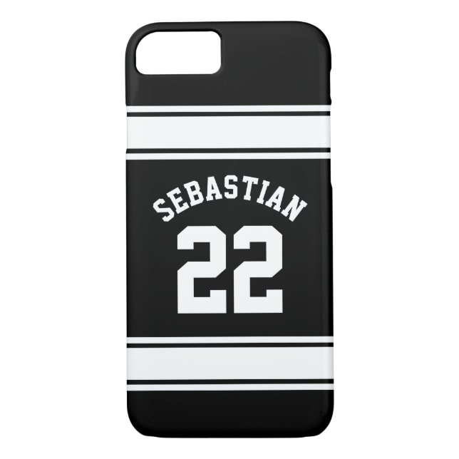 Football Jersey Novelty Personalised Name Case-Mate iPhone Case (Back)