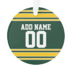 Football Jersey with Custom Name Number