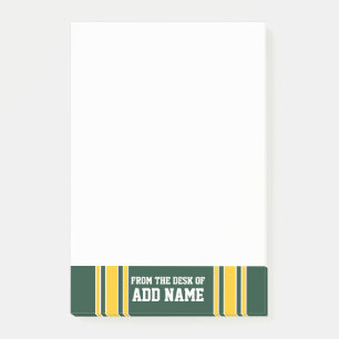 Football Jersey with Custom Name Number Post-it Notes
