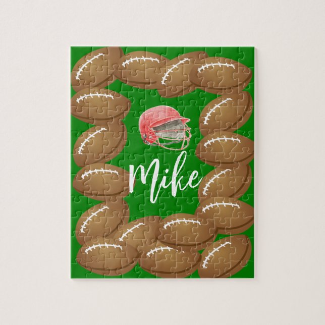 Football Jigsaw Puzzle (Vertical)