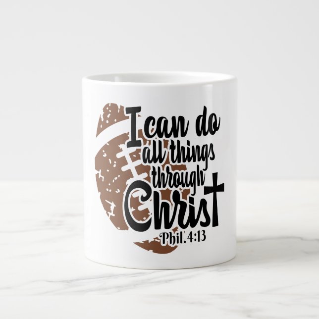 Football - Jumbo Mug (Front)