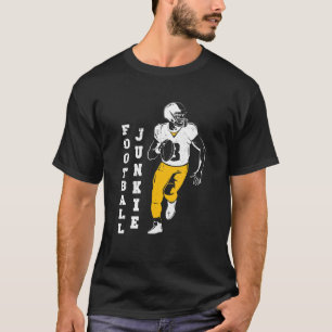 Football Junkie Linebacker Women Men Football T-Shirt