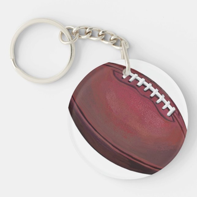 Football Key Ring (Front)