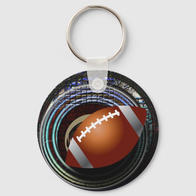 Football Key Ring (Front)