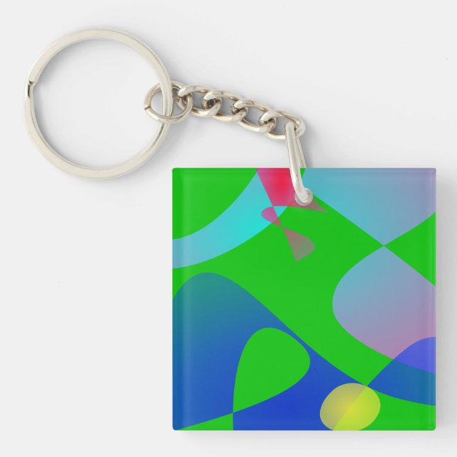 Football Key Ring (Front)