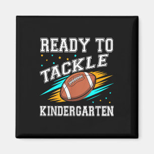 Football Kindergarten First Day Of School Back To Magnet