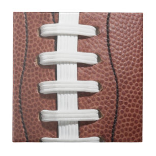 Football Laces Sports Ceramic Tile