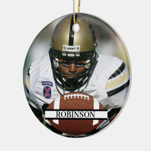 Football League Kids Sport Ceramic Ornament