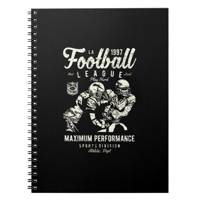 Football League Notebook (Front)