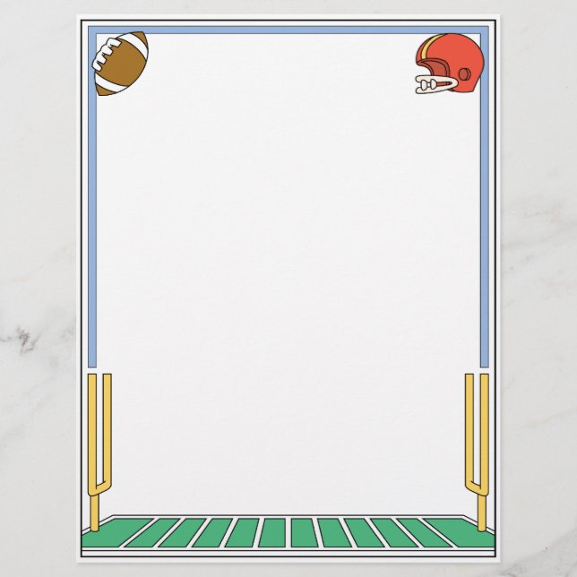 Football Letterhead (Front)