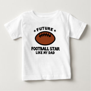 Football Like Dad Baby T-Shirt