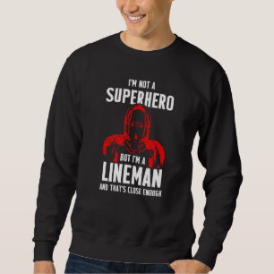 Football Lineman Hero Offensive Defensive Player Sweatshirt
