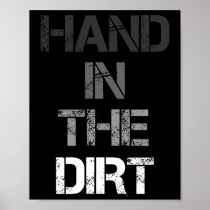 Football Lineman Shirts For Men Gloves Hand In The Poster