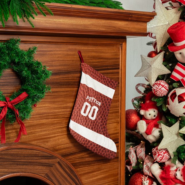 Football Look Personalised Stocking (Creator Uploaded)
