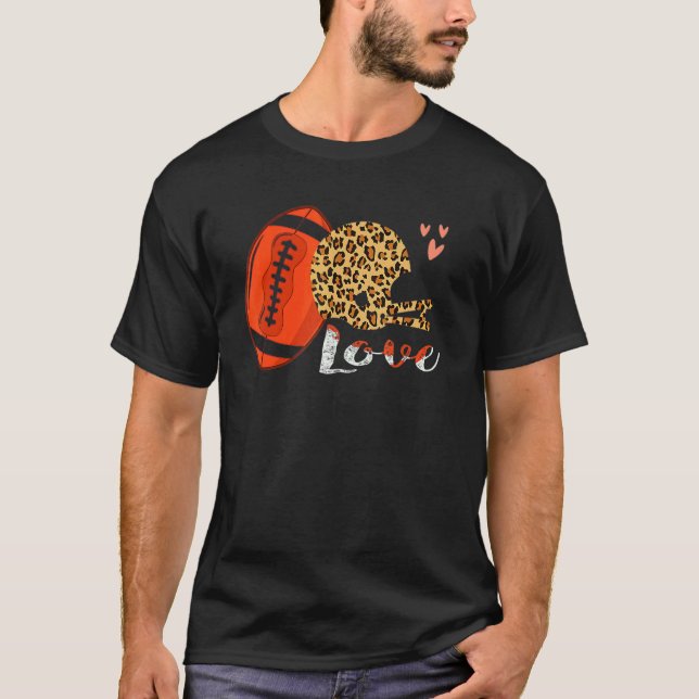 Football Love American football T-Shirt (Front)