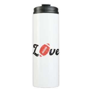 Football Love Thermal Tumbler