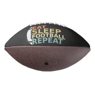 Football Lover Eat Sleep Football Repeat