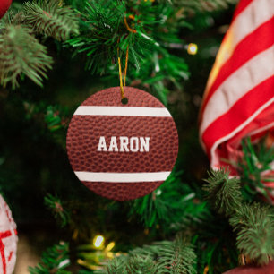 Football Lover Personalised Ornament