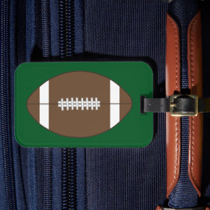 Football Luggage Tag
